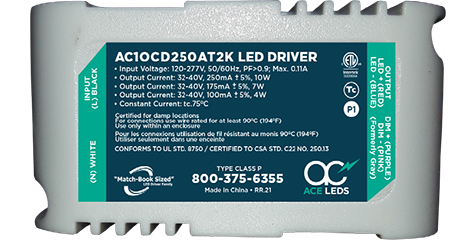 0-10V Dimming Constant Current Match-Book Sized LED DriverS