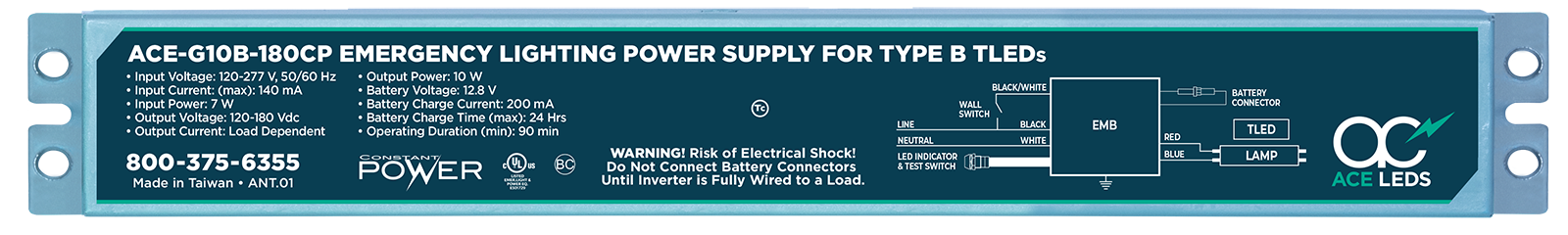 Power Supply for Type B TLED